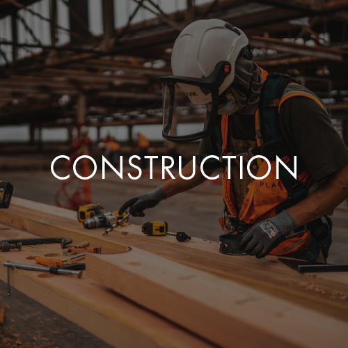 Shop By Industry - Construction