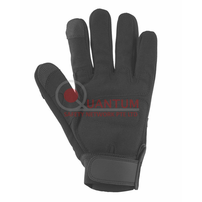 (50% OFF) AL-Gard 10123 Tactical Gloves with Touchscreen Compatible Fingertips (EN388)