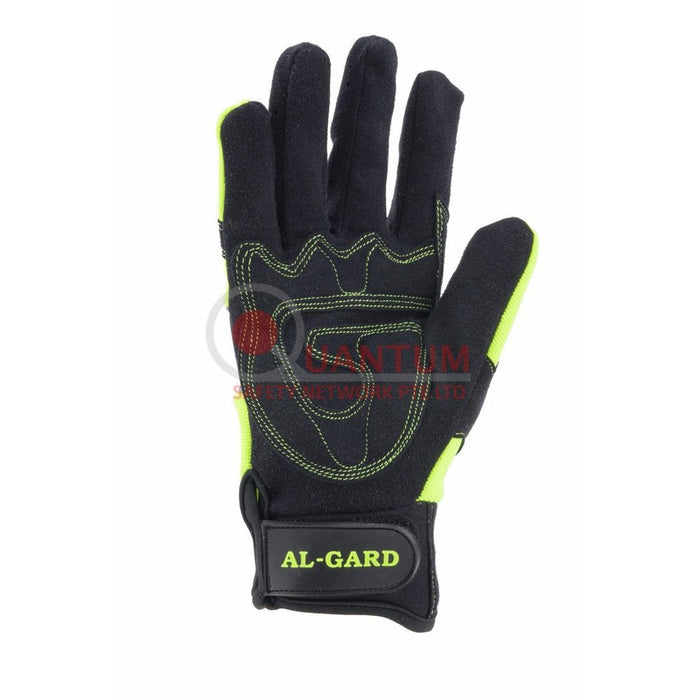 (50% OFF) AL-Gard FH406 Hi Visibility Mechanics Gloves (EN388)