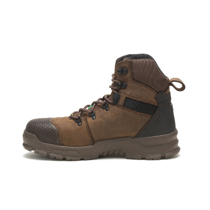 Caterpillar ACCOMPLICE ASTM F2413-18 CAN/CSA Z195-14 P725174 Real Brown Waterproof Steel Toe Work Boot