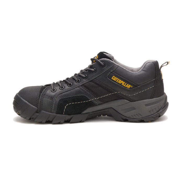 CATERPILLAR Men's Argon Composite Toe Work Shoe P89955 P712529 Black/Dark Brown