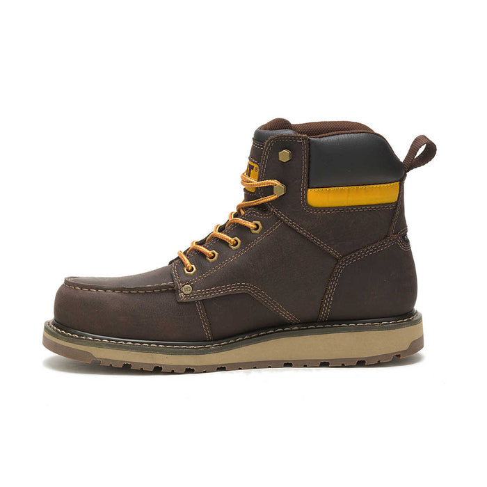 Caterpillar CALIBRATE ASTM F2413-18 P91418 Steel Toe Brown Work Boot