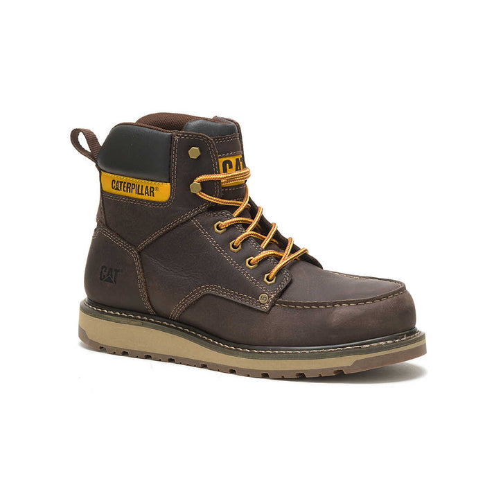 Caterpillar CALIBRATE ASTM F2413-18 P91418 Steel Toe Brown Work Boot