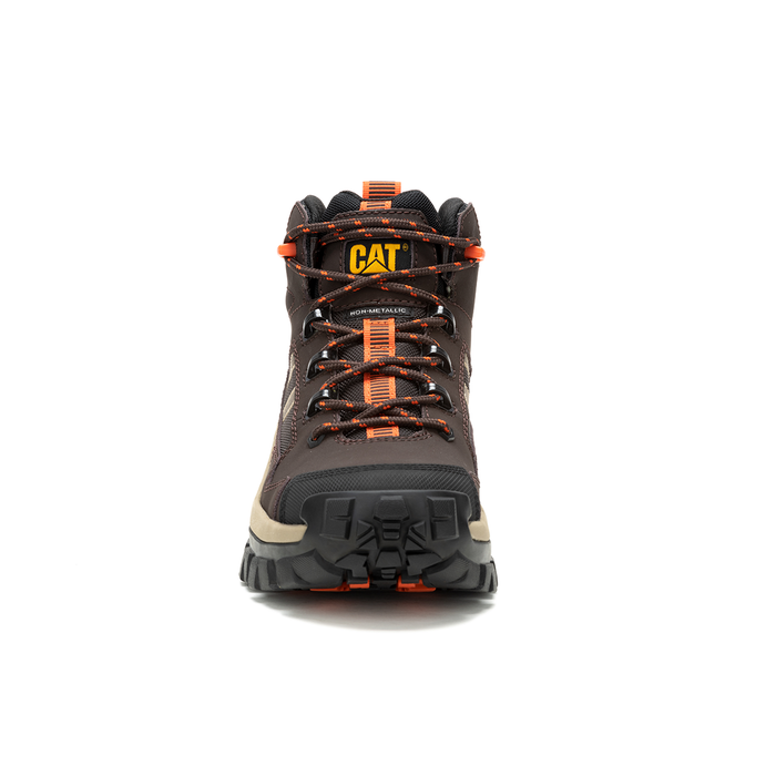 Caterpillar INVADER ASTM F2413-18 EH P91663 Mid Vent Coffee Bean Composite Toe Work Boot