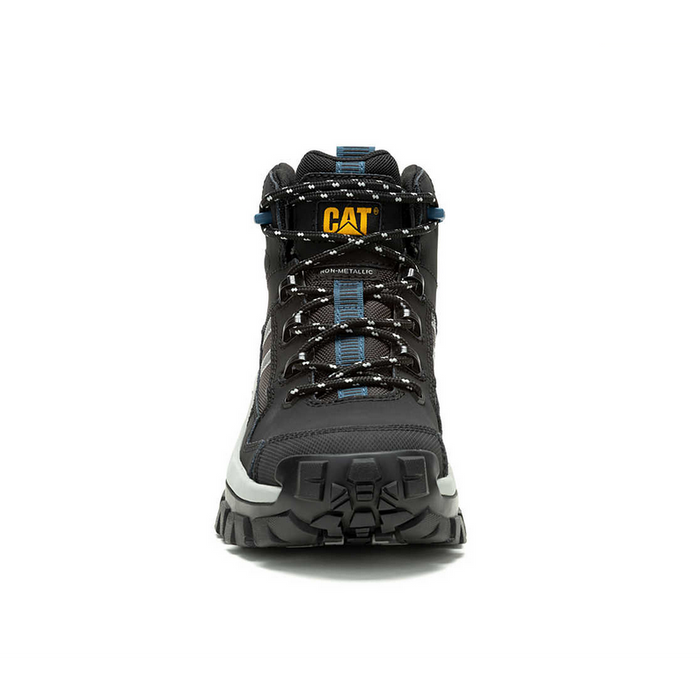 Caterpillar INVADER ASTM F2413-18 SR EVA P91664 Black Mid Vent Composite Toe Work Boot