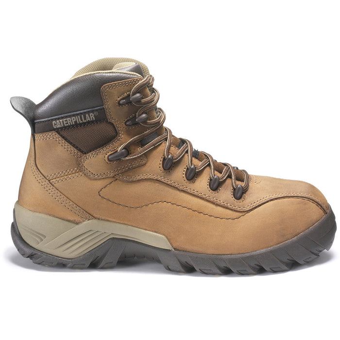 Caterpillar Nitrogen Composite Toe Work Boot Dark Beige P712538