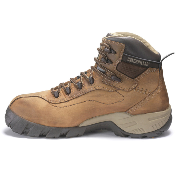 Caterpillar Nitrogen Composite Toe Work Boot Dark Beige P712538