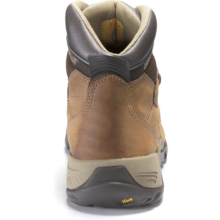 Caterpillar Nitrogen Composite Toe Work Boot Dark Beige P712538