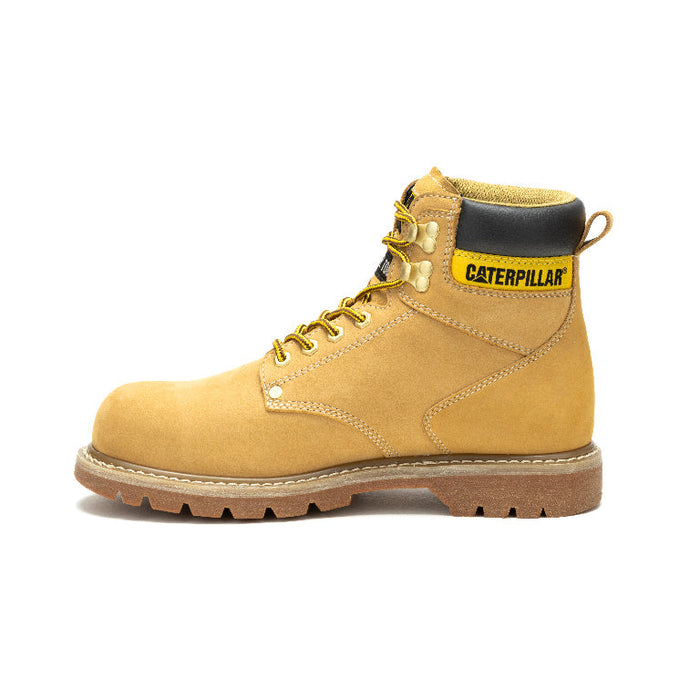 Caterpillar P91659 NEW Second Shift Steel Toe Waterproof Work Boot, Honey Reset ANSI F2413-11 I/75 C/75