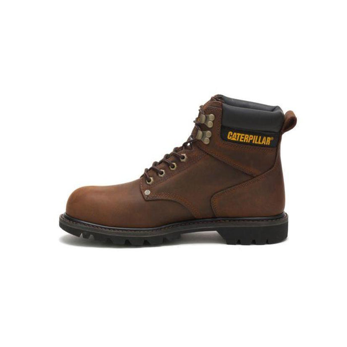 Caterpillar Second Shift Steel Toe Work Boots P89586 Brown P89135 Black