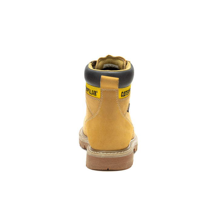 Caterpillar SECOND SHIFT ANSI F2413-11 I/75 C/75 P91659 Honey Nubuck Steel Toe Waterproof Work Boot