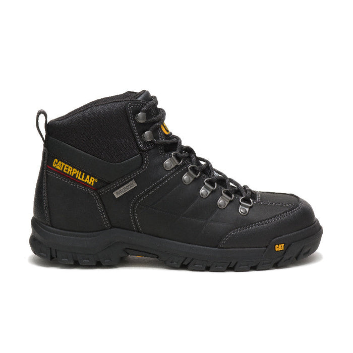 Caterpillar THRESHOLD ERGO ASTM F2413-18 P90936 Waterproof Steel Toe Black Work Boot