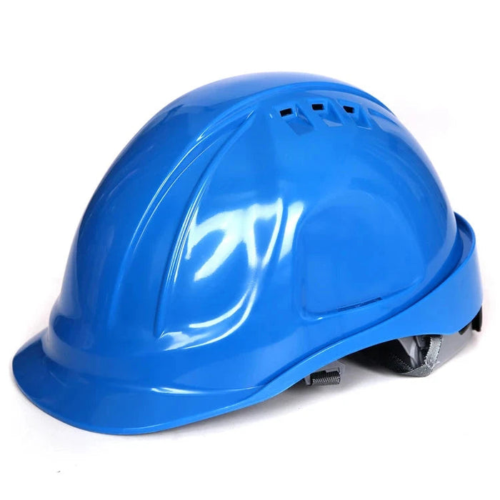 Deltaplus 102106 CH4ABS Vented ABS Helmet With Ratchet Suspension, SS98 Approved, Made in China