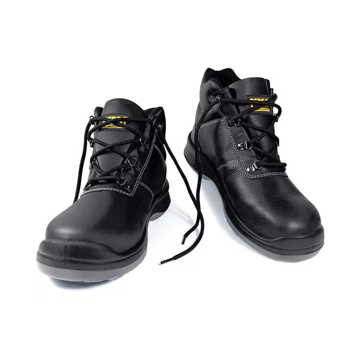 Perfit PERSEPHONE EN ISO PFT PT-014-BK S1P Dual Density Outsole Leather Steel Toe Safety Laced Shoes