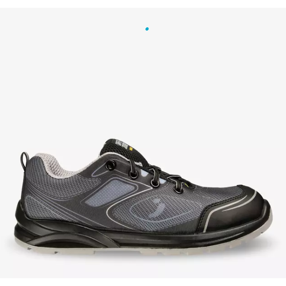 Safety Jogger CADOR S1P SRC EN ISO 20345 2022 ASTM F2413 2018 Light Grey Sporty Low cut ESD Safety Shoe