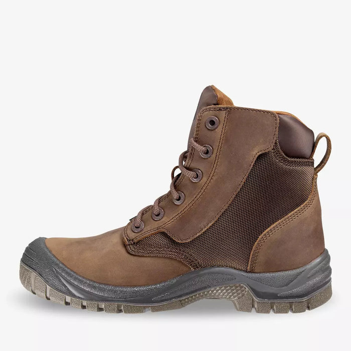 Safety Jogger RUSH S3 ASTM F2413:2018 - EN ISO 20345:2011 Side Zip Brown Safety Shoe