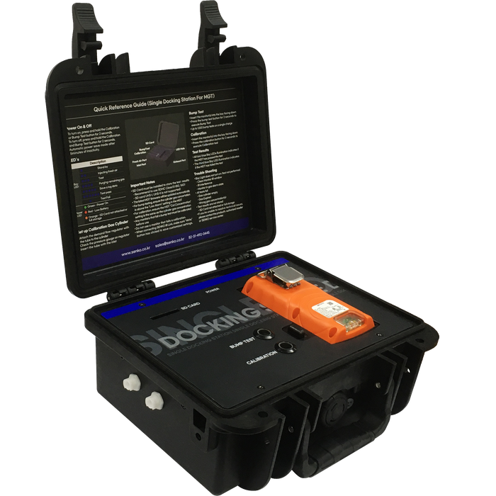 Senko MGT Single Docking Station (Bump Testing and Calibration) MGT Portable Multi Gas Detectors