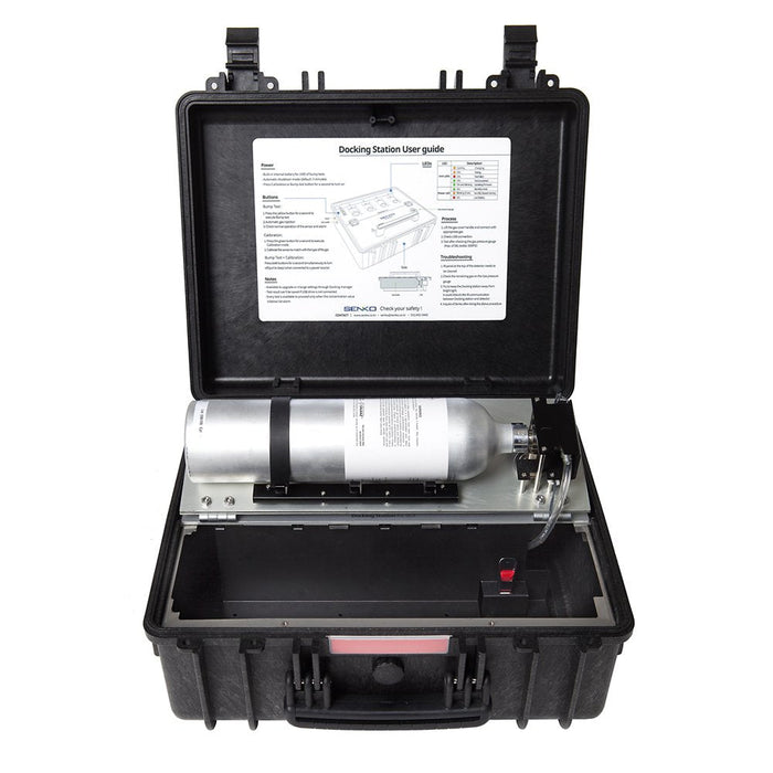 Senko SGT Docking Station Version II (Bump Testing and Calibration) for up to four SGT Single Gas Detectors