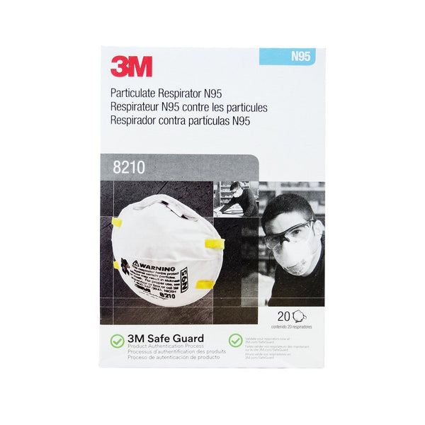 3M 8210 N95 Disposable Particulate Respirator (Mask) | Affordable ...