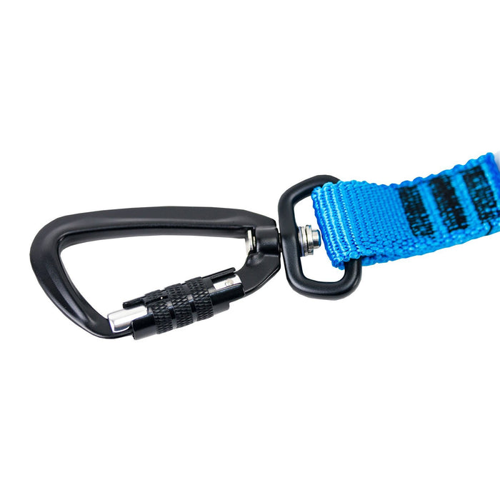 AL-Gard 10kg Heavy Duty Tool Lanyard with Double Action Twist Lock Swivel Carabiner ALG-TL2-10