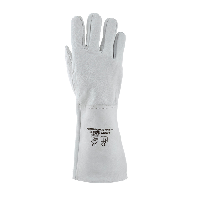 AL-Gard 99 Extra Long Premium Goatskin Gloves (EN388)