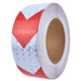 AL-Gard ALG-HRT-ARW Honeycomb Reflective Adhesive Tape, 2" x 25m (White / Red Arrows)