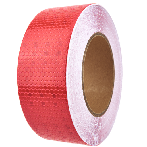 AL-Gard ALG-HRT-R Honeycomb Reflective Adhesive Tape, 2" x 25m (Red)