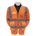 AL-Gard Class 2 Breathable Mesh type High Visibility Long Sleeve Safety Vest