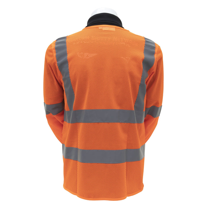 AL-Gard Class 2 Breathable Mesh type High Visibility Long Sleeve Safety Vest