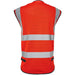 AL-Gard Green Blue Red Orange Yellow Safety Vest Class 2 Mesh Type Breathable High Visibility with Card Holder and Pockets SVPC2BB/SVPC2GB/SVPC2RB/SVPC2OB