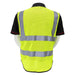 AL-Gard SVPC2YB / SVPC2OB Class 2 Mesh Type Breathable High Visibility Safety Vest with Hidden Pockets