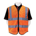 AL-Gard SVPC2YB / SVPC2OB Class 2 Mesh Type Breathable High Visibility Safety Vest with Hidden Pockets