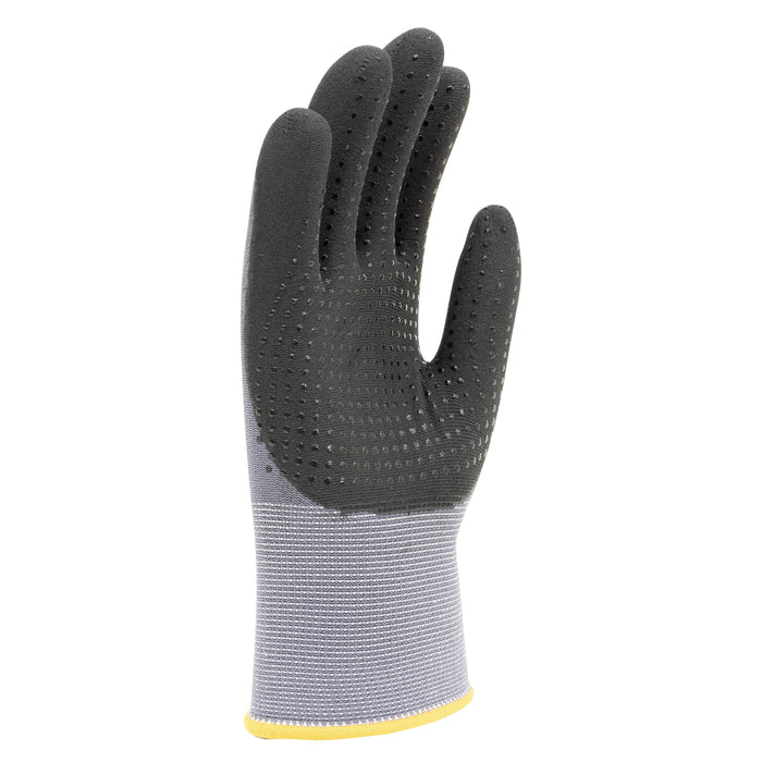 AL-Gard XtraFlex Ultra Lightweight Nylon & Spandex Gloves with Nitrile Foam & Dotted Grip