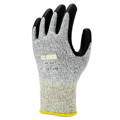 Al-Gard MJF-763A EN388 Level 3/B Nitrile Coated Cut Resistant Gloves