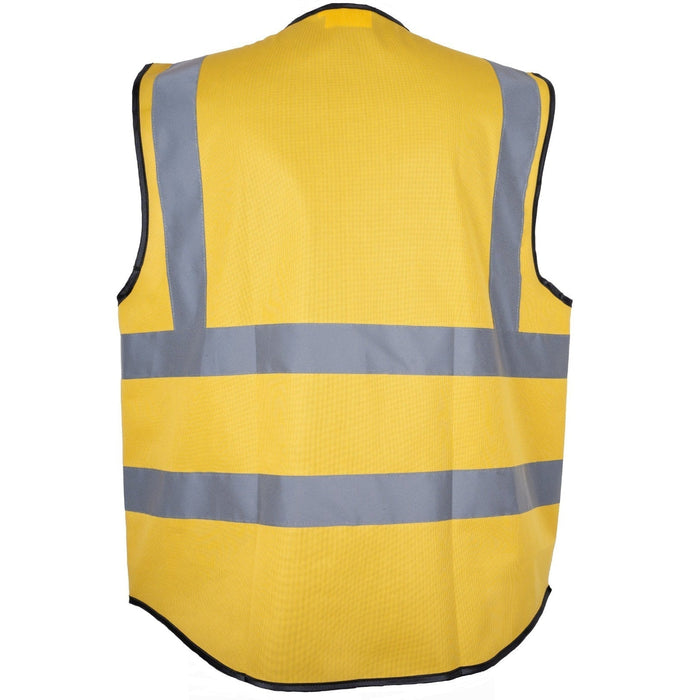 Al-Gard SVPC2O Class 2 High Visibility Safety Vest (Yellow or Orange) NEW! Canary Yellow Colour