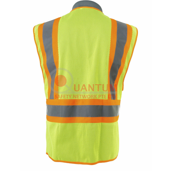 Al-Gard WCCL2Y Class 2 Mesh Type High Visibility Safety Vest