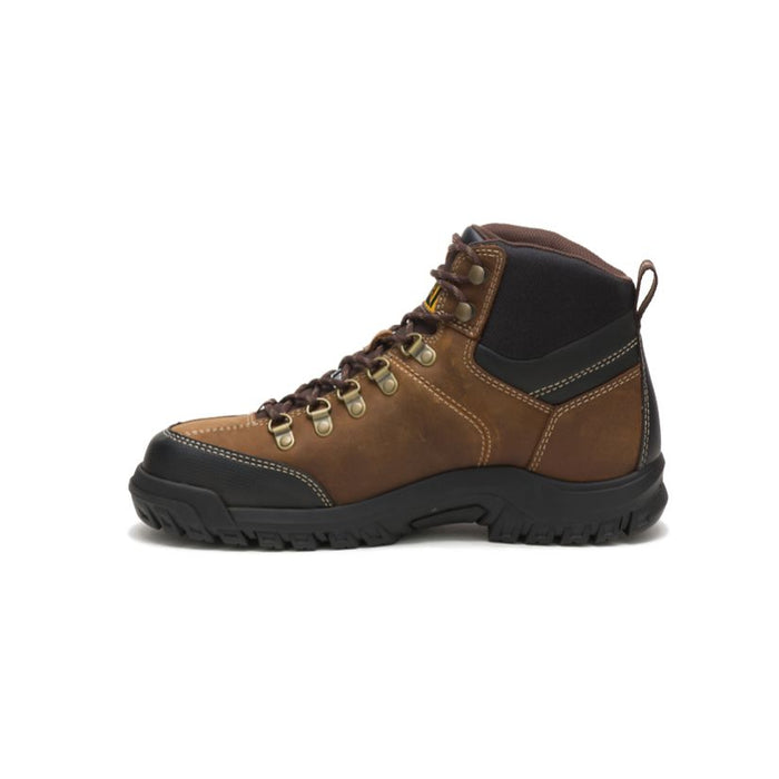 Caterpillar Threshold Waterproof Steel Toe Work Boot P90935 Brown