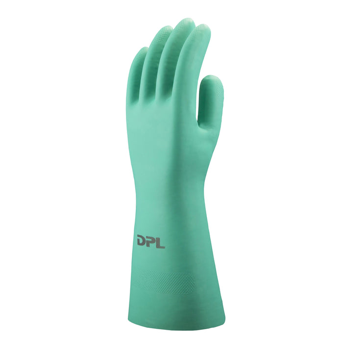 DPL Sheer Plus Chemical Resistant Nitrile Gloves with Interlock Cotton Lining