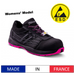 Gaston Mille ERBN3 Eris S3 SRA ESD Ladies' Super Lightweight Safety Shoes w/ Aluminium Toe Cap