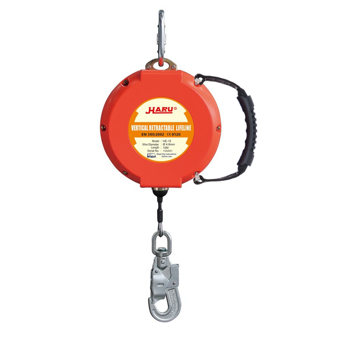 Haru HE-15 Vertical Retractable Lifeline (EN360)