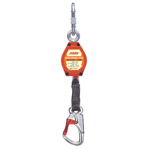 Haru HE-2D 2m Vertical Retractable Lifeline (EN360)