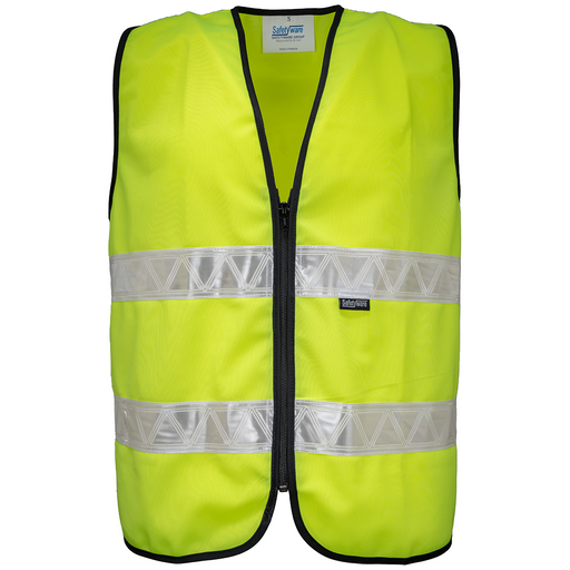 Safetyware Work Series Safety Vest with Silver Reflective Tape