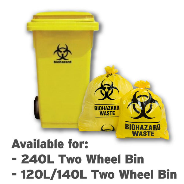 Spill Station BioHazard Yellow Waste Bags Affordable Quality Safety