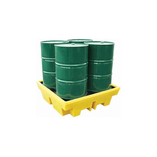 Spill Station TSSBP4FW 230L 4-Way 4-Drum Spill Pallet