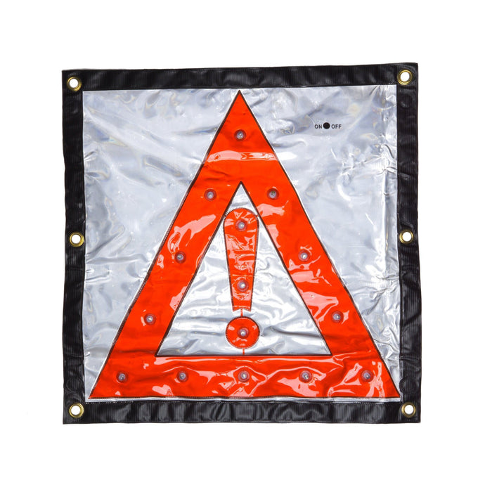 Star Plastic Reflective LED Traffic Warning Sign