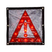 Star Plastic Reflective LED Traffic Warning Sign